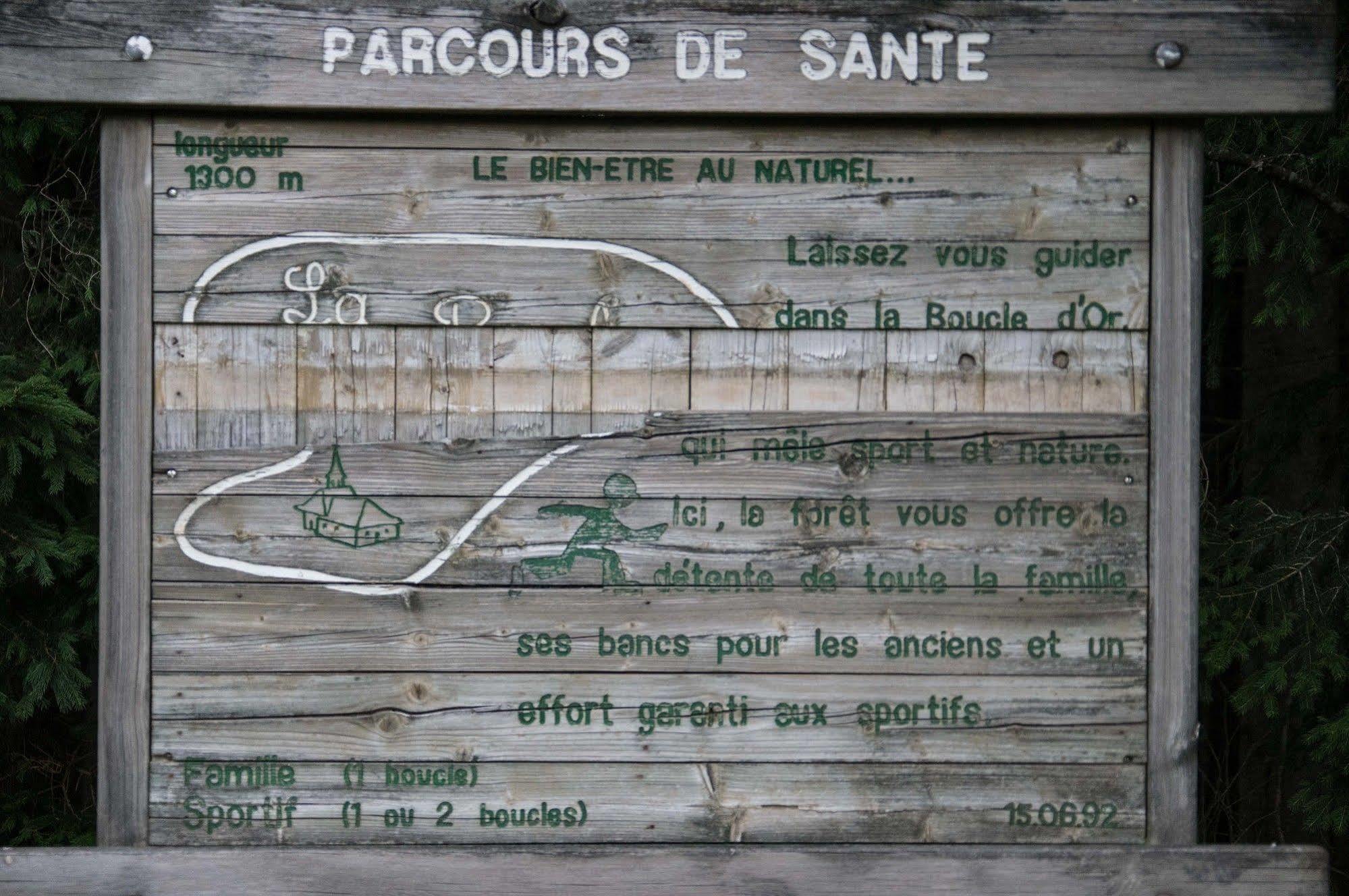 Hotel Les Buttes Ventron Buitenkant foto